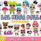 Lol Doll Bundle Svg, Baby Dolls Svg, Lol Surprise Svg, Lol Quenn Svg, Png Dxf Eps File .jpg