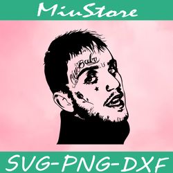 lil peep svg,png,dxf,cricut