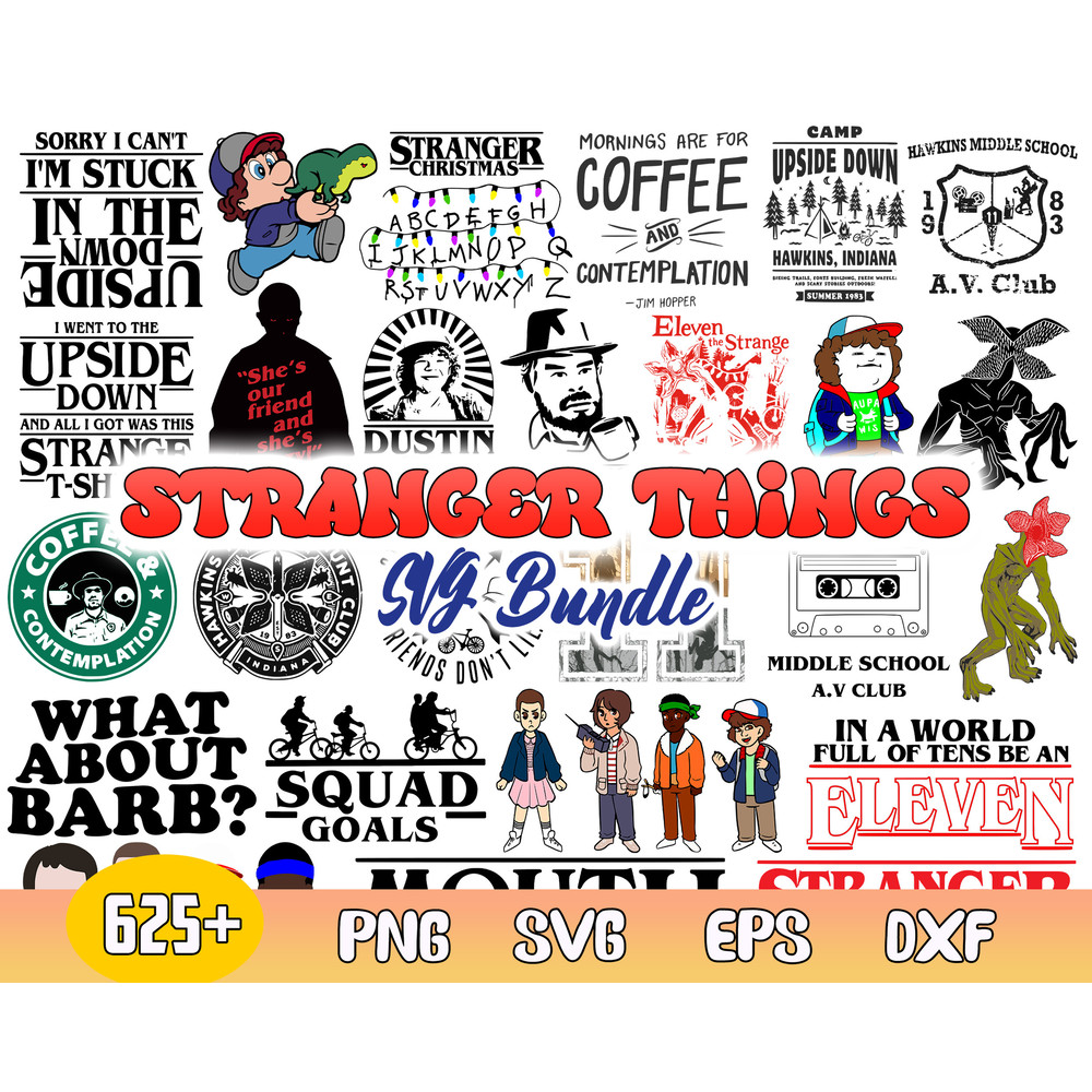 Stranger Things Bundle Svg, Eddie Munson Svg, Upside Down Svg, Png Dxf Eps File.jpg