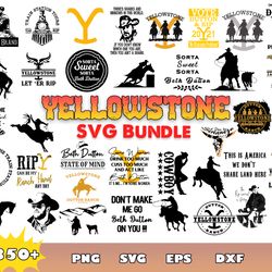yellowstone bundle svg, yellowstone rip svg, rip wheeler svg, dutton ranch svg cut files cricut download