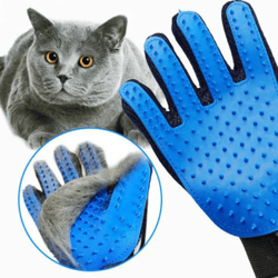 glove for combing wool, for cats, for dogs