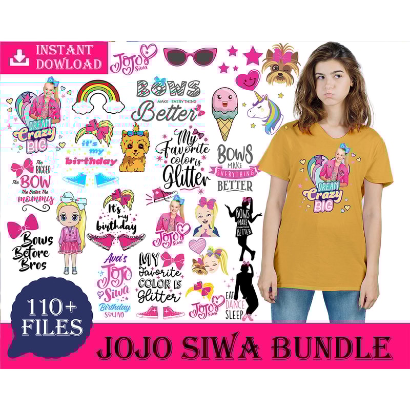 110 Bundle Jojo siwa svg, jojo siwa birthday,jojo siwa logo, jojo siwa PNG , jojo svg, jojosiwa digital, jojo siwa squad,free jojo siwa svg.jpg
