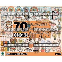 70 flower sublimation bundle, flower png bundle, flower bundle png, flower png, flower png,flower png file, summer, love