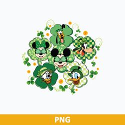 Mickey And Friend St Patrick's Day Png, Disney St Patrick's Day Png, St Patrick's Day Png File