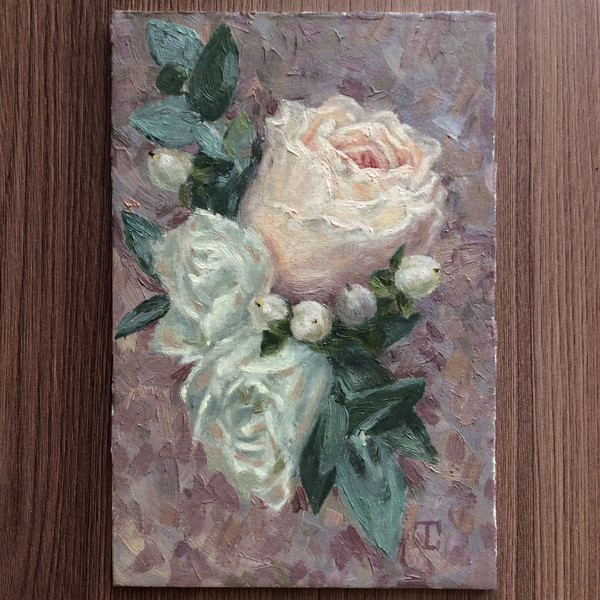 Peony oil painting flowers 10x15cm 6.jpg