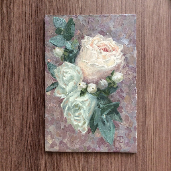 Peony oil painting flowers 10x15cm 7.jpg