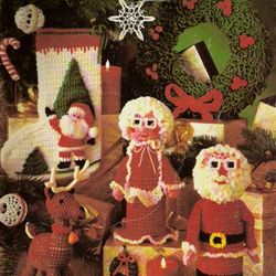 Christmas Toys Vintage Crochet Pattern PDF