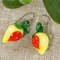 mango-earrings-lampwork-murano-glass-earrings-yellow-green-red-fruit-earrings-jewelry