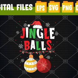 jingle balls tinsel tits funny matching couple chestnuts svg, eps, png, dxf, digital download