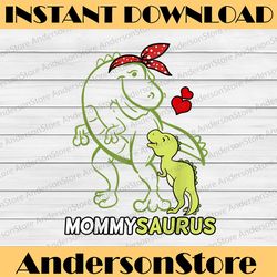 mommysaurus mommy dinosaur baby mommy mother's day happy mother's day png sublimation design