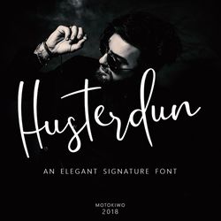 Husterdun Font Duo Trending Fonts - Digital Font