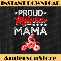 proud motocross mama mother's day sport lover mama mom happy mother's day png sublimation design