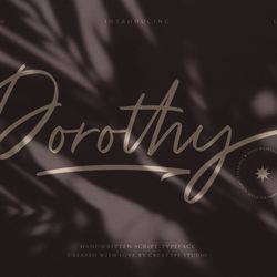 Dorothy Handwritten Script Trending Fonts - Digital Font