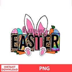 Happy Easter Leopard Easter Png, Easter Bunny Png, Easter Kids, Easter Character , Easter Bundle Png, Digital file