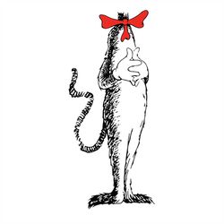 cat body svg, dr seuss svg, the cat in the hat svg, cat svg, hat svg, red bows svg, dr. seuss svg, dr seuss gift svg, th