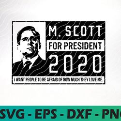 michael scott for president face mask, washable, adjustable, the office,svg, png, dxf, eps, digital