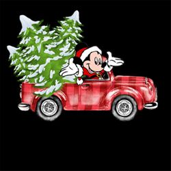 its the most wonderful time of the year most wonderful time svg, christmas svg, mickey mouse svg, disney svg, red truck