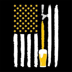 america craft beer svg, independence day svg, 4th of july svg, beer svg, beer lovers, beer flag svg, patriotic svg, amer