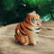 Porcelain statuette tiger