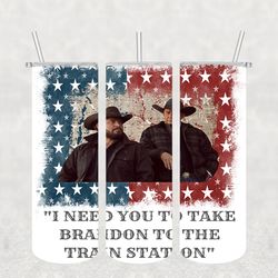 yellowstone i need you tumbler png template sublimation designs download