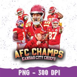 AFC Champion Png, Kansas City Chiefs Png, Champion Super Bowl Png, Kansas City Chiefs, Chiefs Png,Personalized Png,Footb
