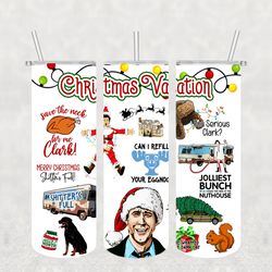 christmas vacation tumbler png, template sublimation designs download