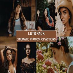 photoshop actions chocolate tones mobile & desktop presets