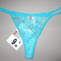 2PK Sexy women's g-strings lingerie intimates lace thongs t-strings panties