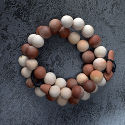 Statement beads African men's necklace.