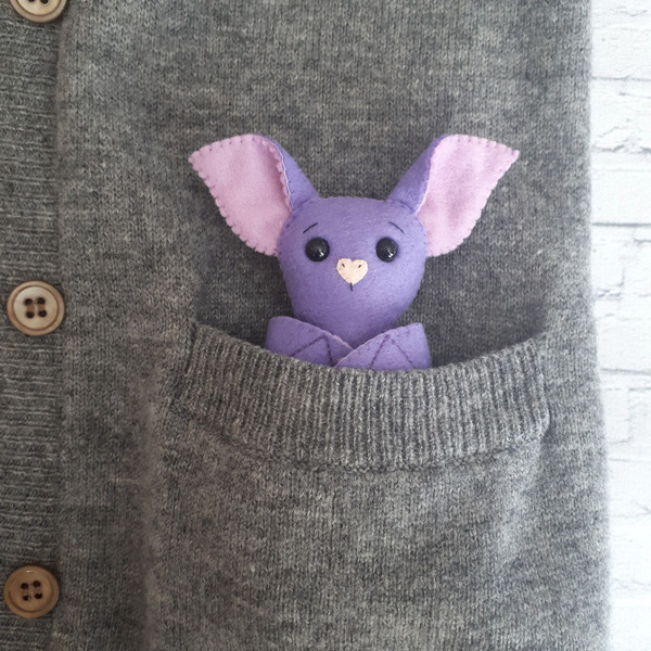 Purple-Bat-plush-in-a-pocket