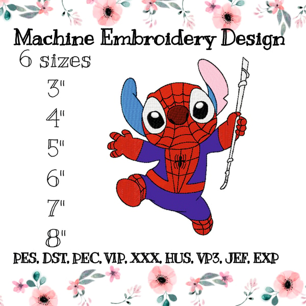 Stitch Custom Stitch embroidery design | Inspire Uplift