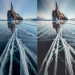 10 x moody landscape lightroom presets, travel presets mobile & desktop presets
