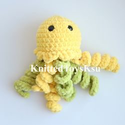 octopus plush gift, birthday jellyfish gift ideas, cute plushies, kawaii toy gift