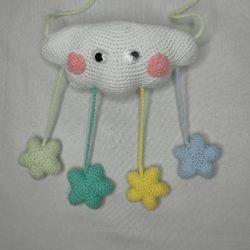 cloud and stars amigurumi pattern