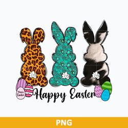 happy easter png, leopard mandala bear skin easter bunny png, easter bunny png, easter egg png digital file