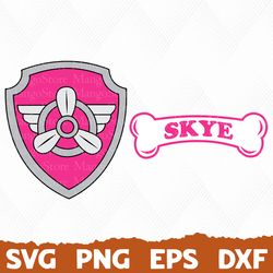 skye svg, skye paw patrol svg, paw patrol svg, dog patrol svg, patrol dog png, dog patrol logo, cartoon dog svg
