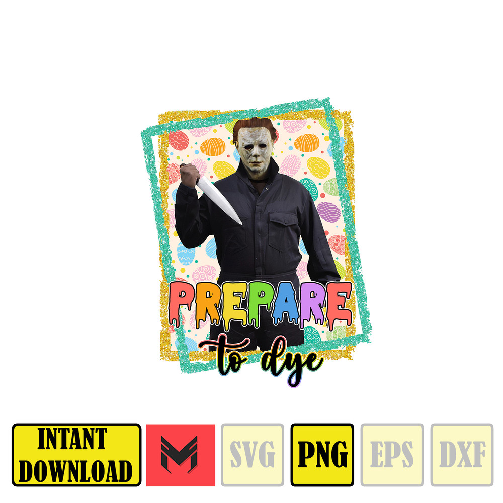 Easter horror png, retro Easter sublimation png, hanging with my peeps, chillin with my peeps, Easter vibes, Prepare to dye png,horror bunny (2).jpg