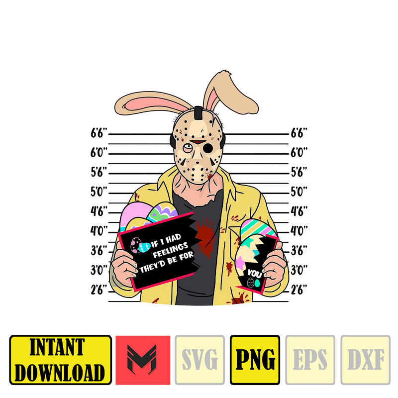 Easter horror png, retro Easter sublimation png, hanging with my peeps, chillin with my peeps, Easter vibes, Prepare to dye png,horror bunny (12).jpg