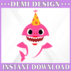 mommy shark birthday svg, cricut cut files, shark family doo doo doo vector eps, silhouette dxf, design for tsvg , cloth