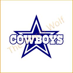 Cowboys star sign logo svg, sport svg, dallas cowboy svg, dallas cowboy nfl svg, nfl sport svg, football svg, nfl footba