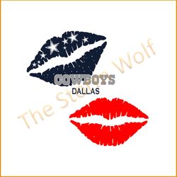 Cowboys Dallas lips svg, sport svg, dallas cowboy svg, dallas cowboy nfl svg, nfl sport svg, football svg, nfl football,