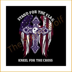 Stand for the flag kneel for the cross svg, sport svg, new england patriots svg, patriots svg, patriots nfl svg, nfl spo