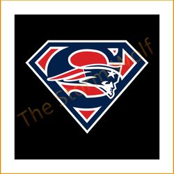 Patriots superman logo svg, sport svg, new england patriots svg, patriots svg, patriots nfl svg, nfl sport svg, football