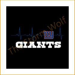 NY giants heartbeat svg, sport svg, ny giants svg, new york giants svg, ny giants nfl svg, nfl sport svg, football svg,