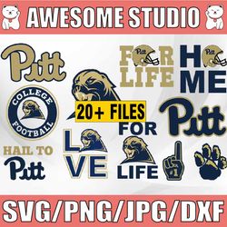 Pittsburgh Panthers Football svg, football svg, silhouette svg, cut files, College Football svg, ncaa logo svg,