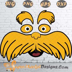 Dr Seuss Lorax In A World You Can Be Anything SVG PNG DXF EPS
