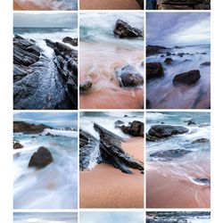 12 x seascapes lightroom presets inspired by westbrook in south africa  mobile & desktop presets