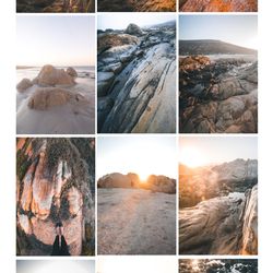 12 x Lightroom Presets Inspired by the seascapes of Paternorster | Desktop ONLY Mobile & Desktop Presets