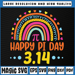 rainbow happy pi day svg, spiral pi math, pi day 314 svg png, pi symbol svg, pi day svg, digital download