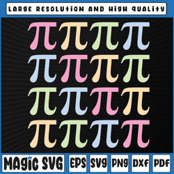 Pi Symbol Svg png, Pi Math Symbol SVG, Rainbow Pi Day for Math, Pi Symbol svg, Pi Day svg, Digital Download